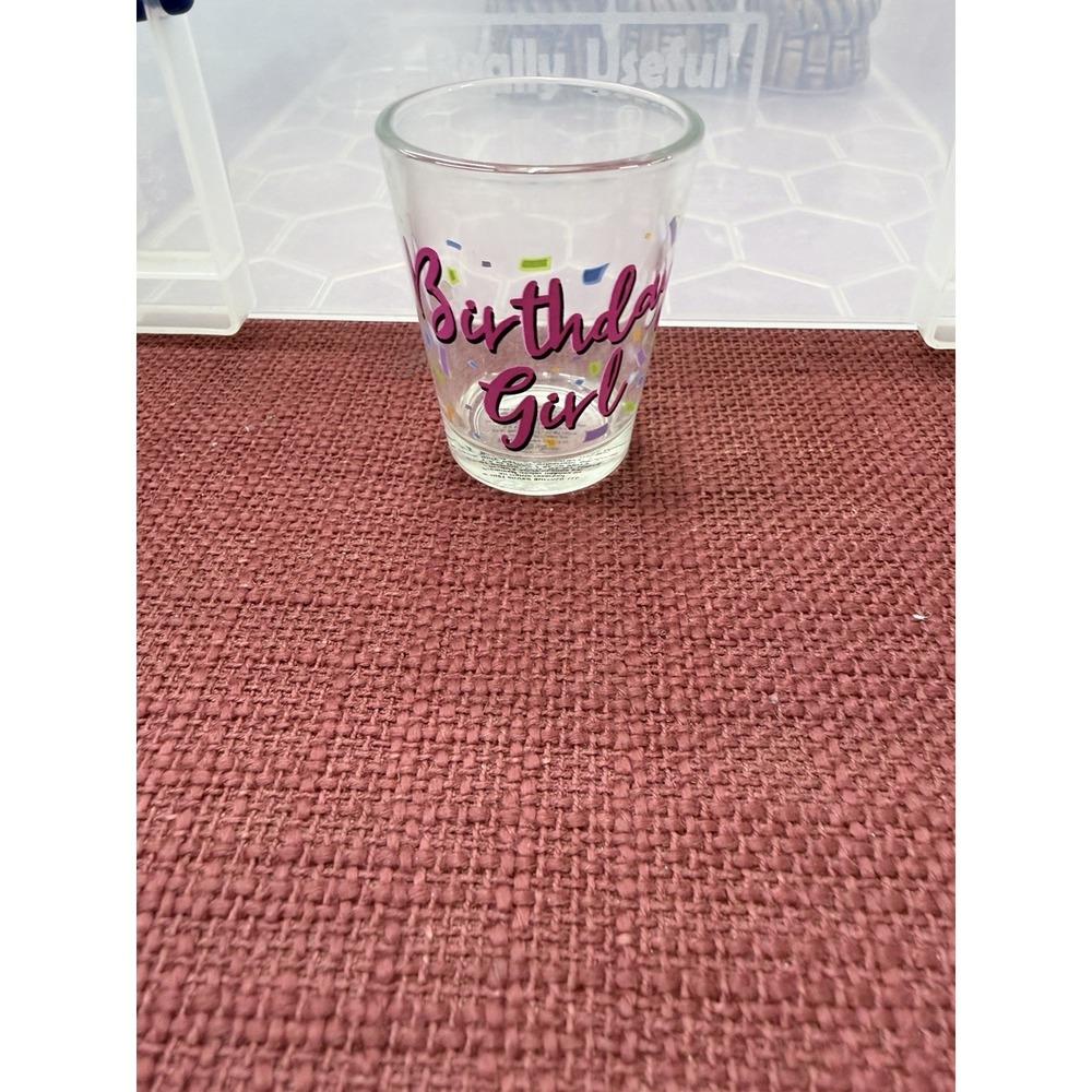 Birthday Girl Celebration Single Shot Glass